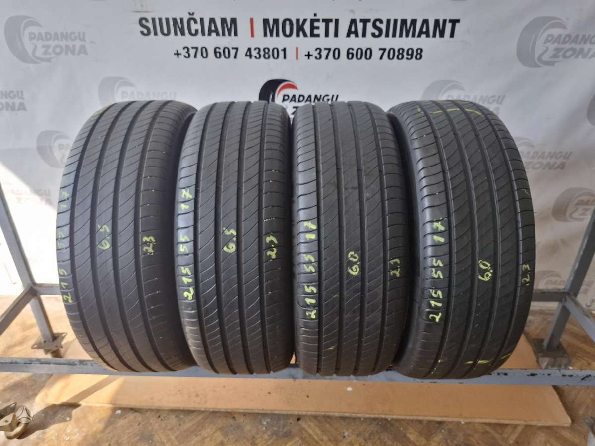 Michelin Primacy 4, vasarinės 215/55 R17