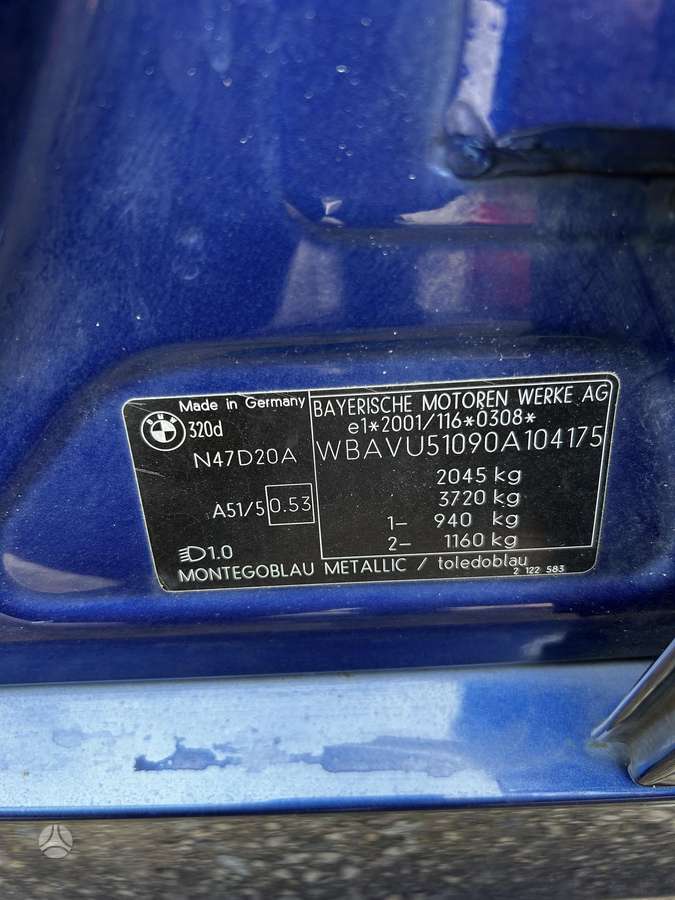 BMW 320, 2.0 l., Универсал