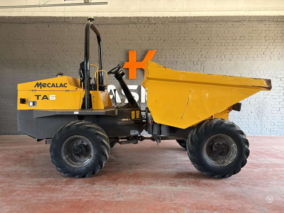 Mecalac TA6, dumpers / tippers