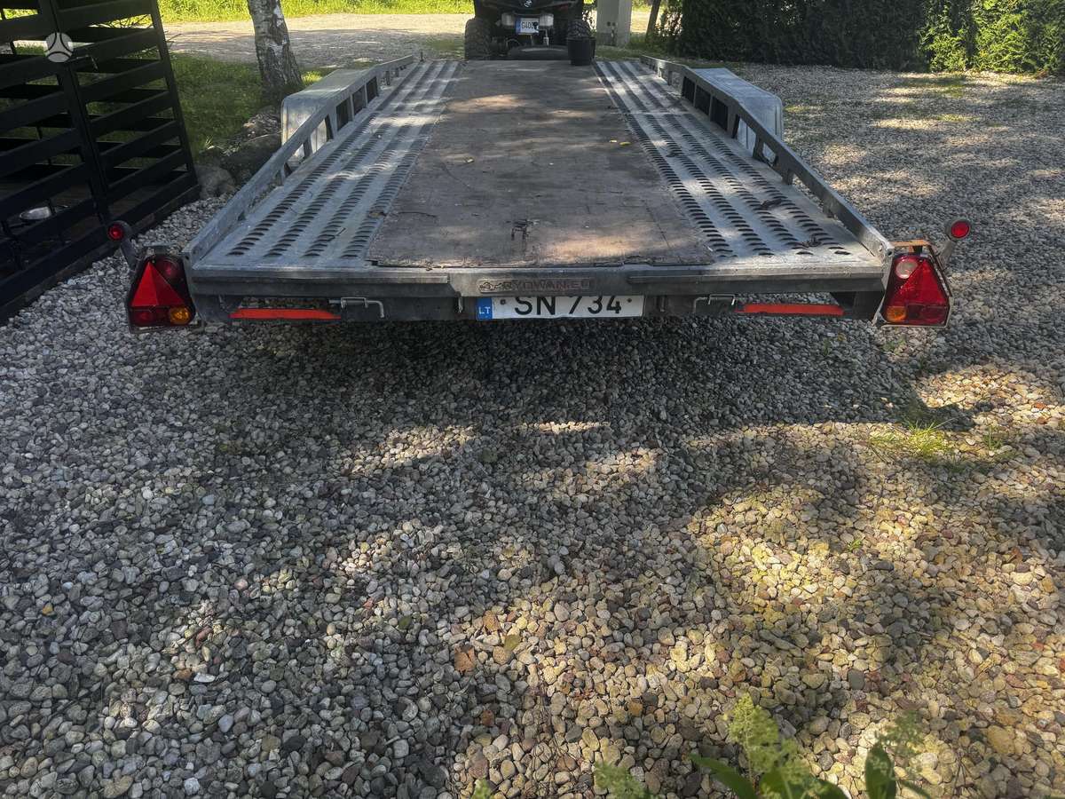 Rydwan, passenger car trailers