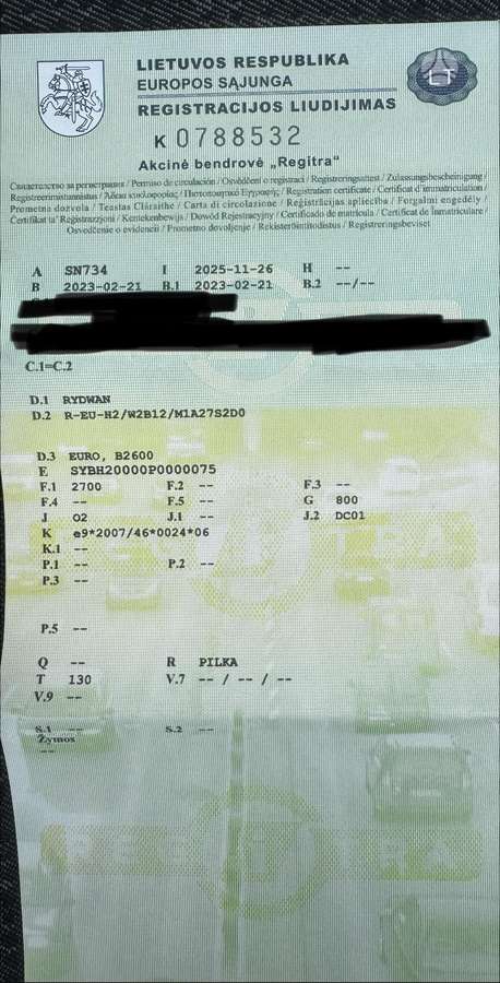 Rydwan, lengvųjų automobilių priekabos