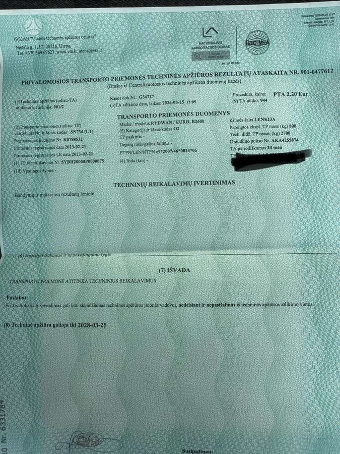 Rydwan, automašīnas piekabes