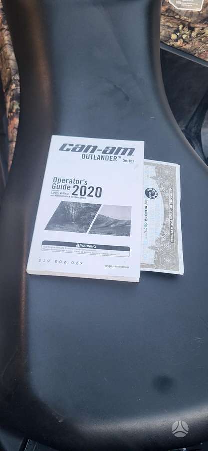 Can-Am Outlander 1000cc, atv / quad