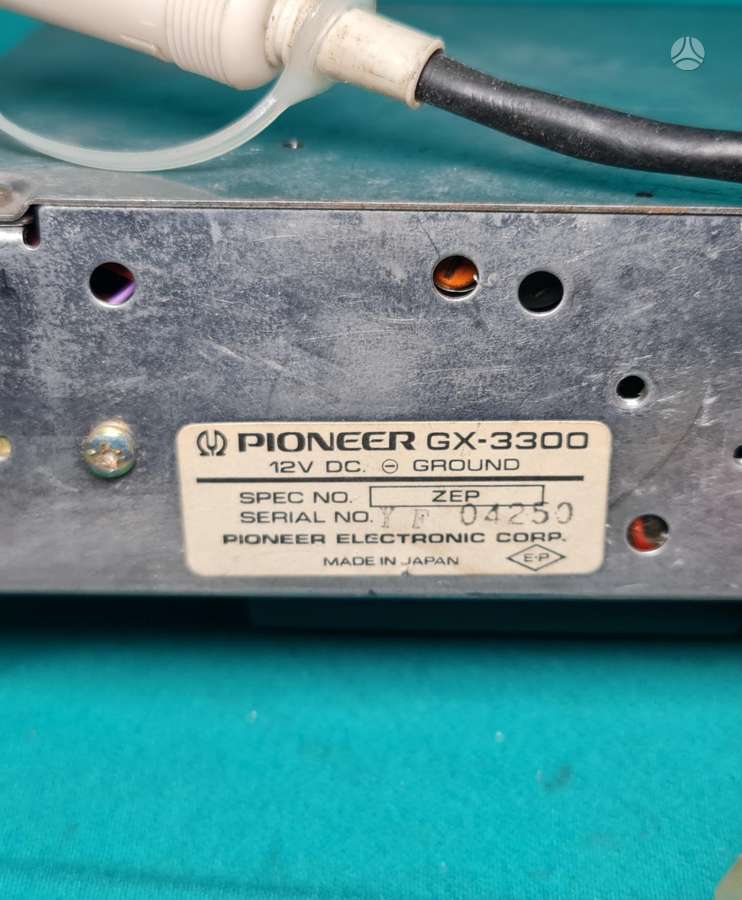 Pioneer Gx3300, radios