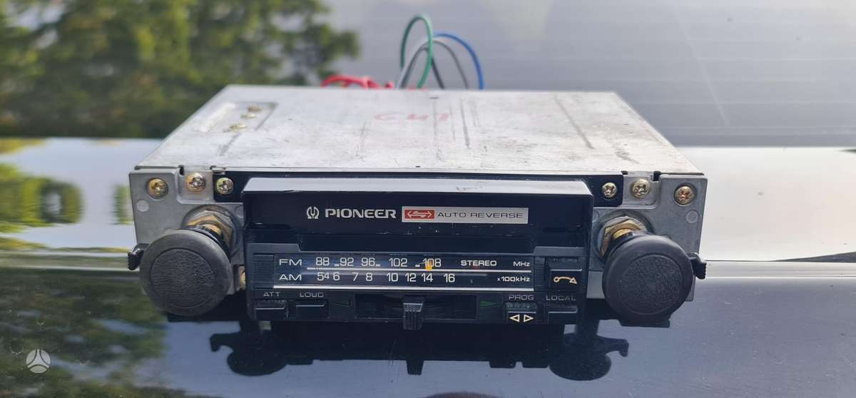 Pioneer Kp4500, mc magnetolos