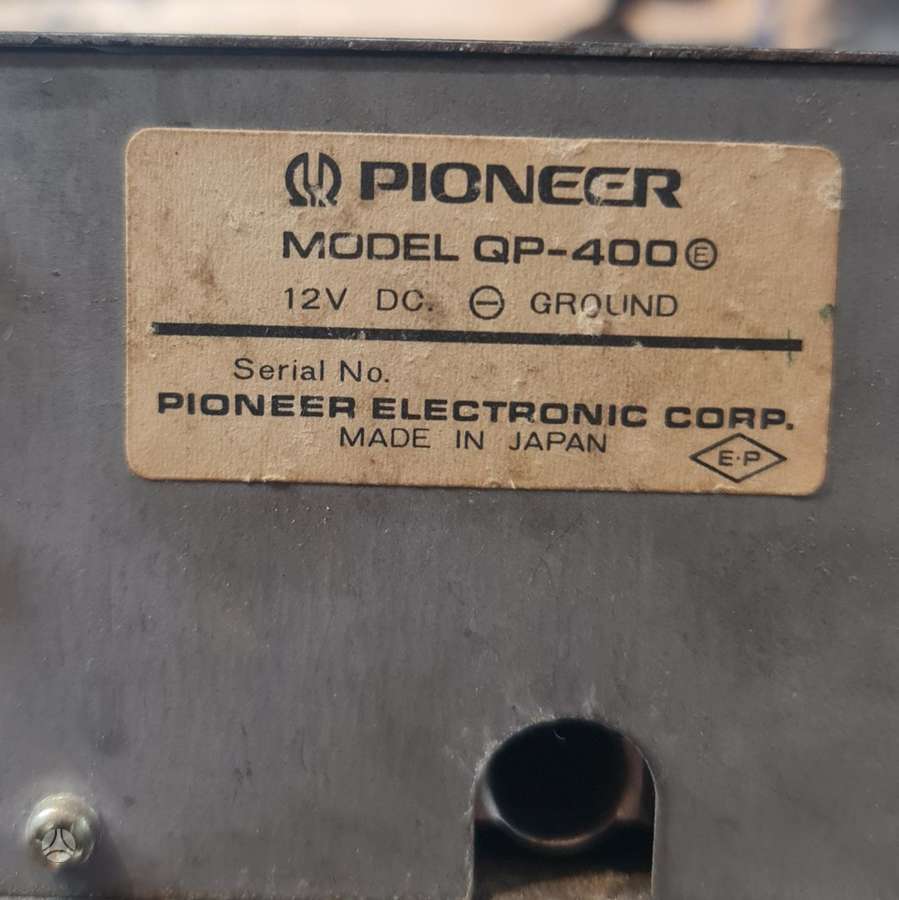 Pioneer Qp400, mc магнитолы