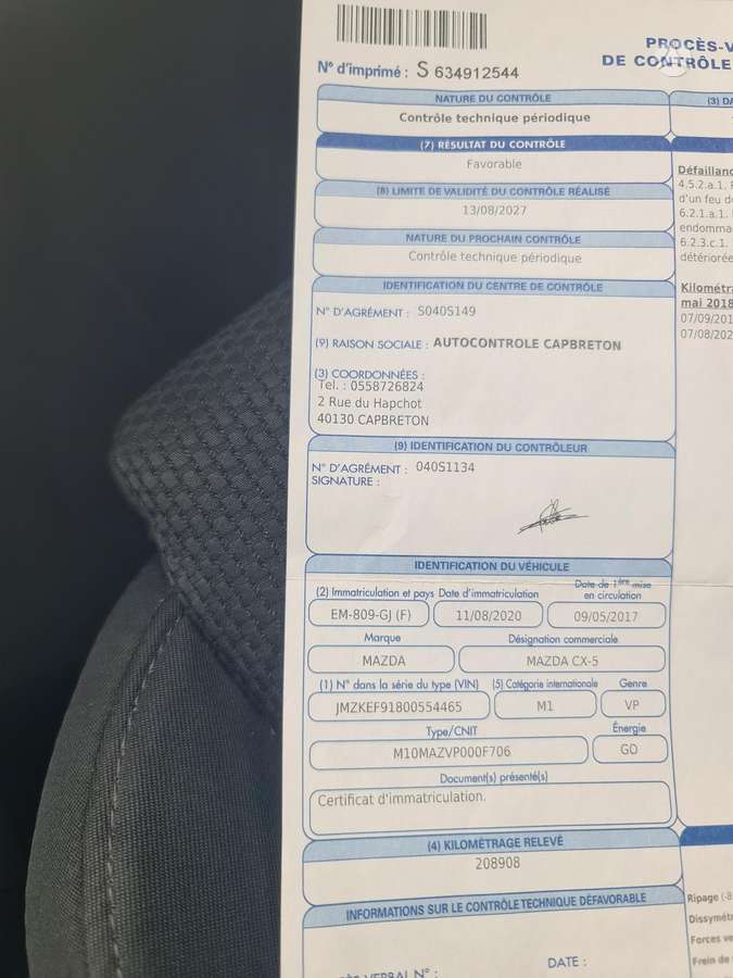 Mazda CX-5, 2.2 l., Внедорожник / Кроссовер
