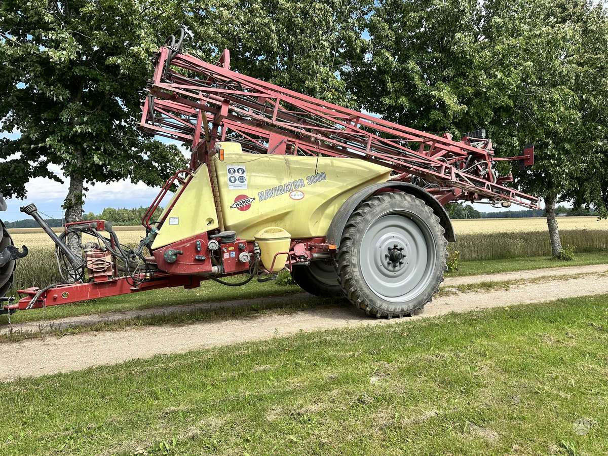 Hardi NAVIGATOR 3000, purkštuvai