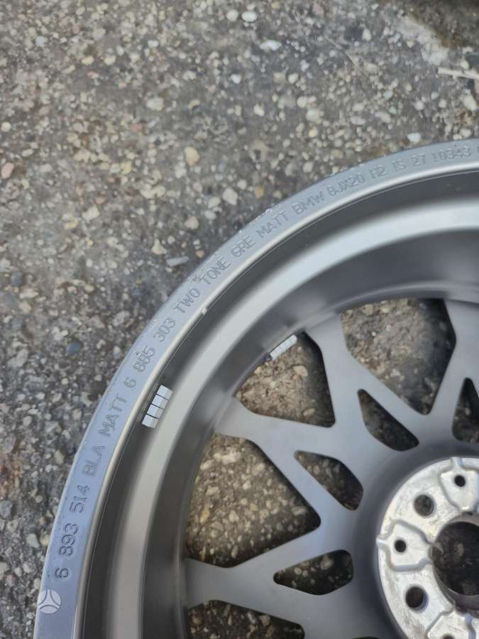 BMW 6885303 6893514, light alloy, R20