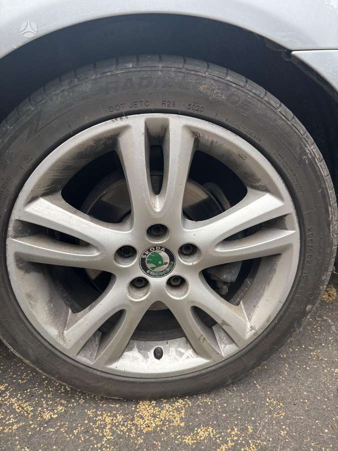 Skoda, light alloy, R16