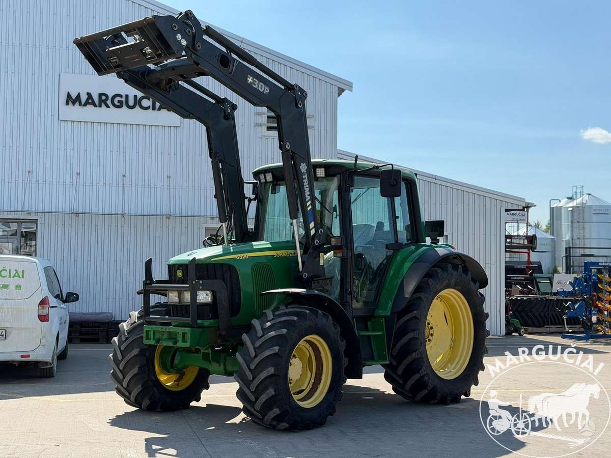 John Deere 6320, 100 AG, traktoriai