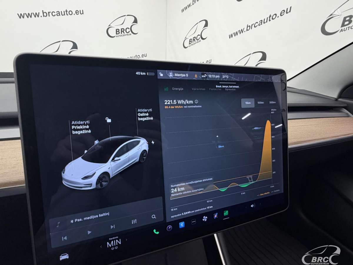 Tesla Model 3, 54 кВт·ч, Седан