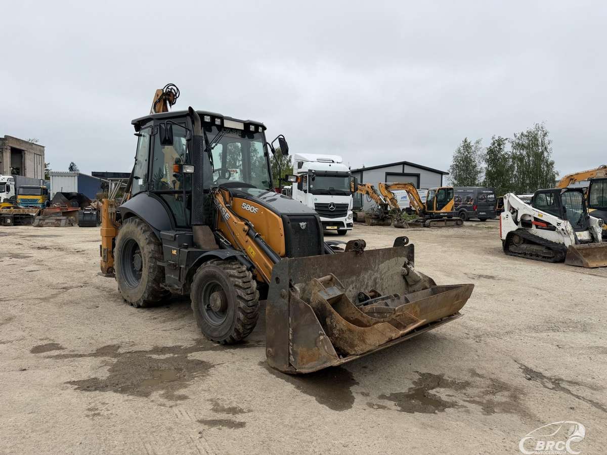 Case 580SV EXTENDAHOE /4-in-1 kau.., excavator loader
