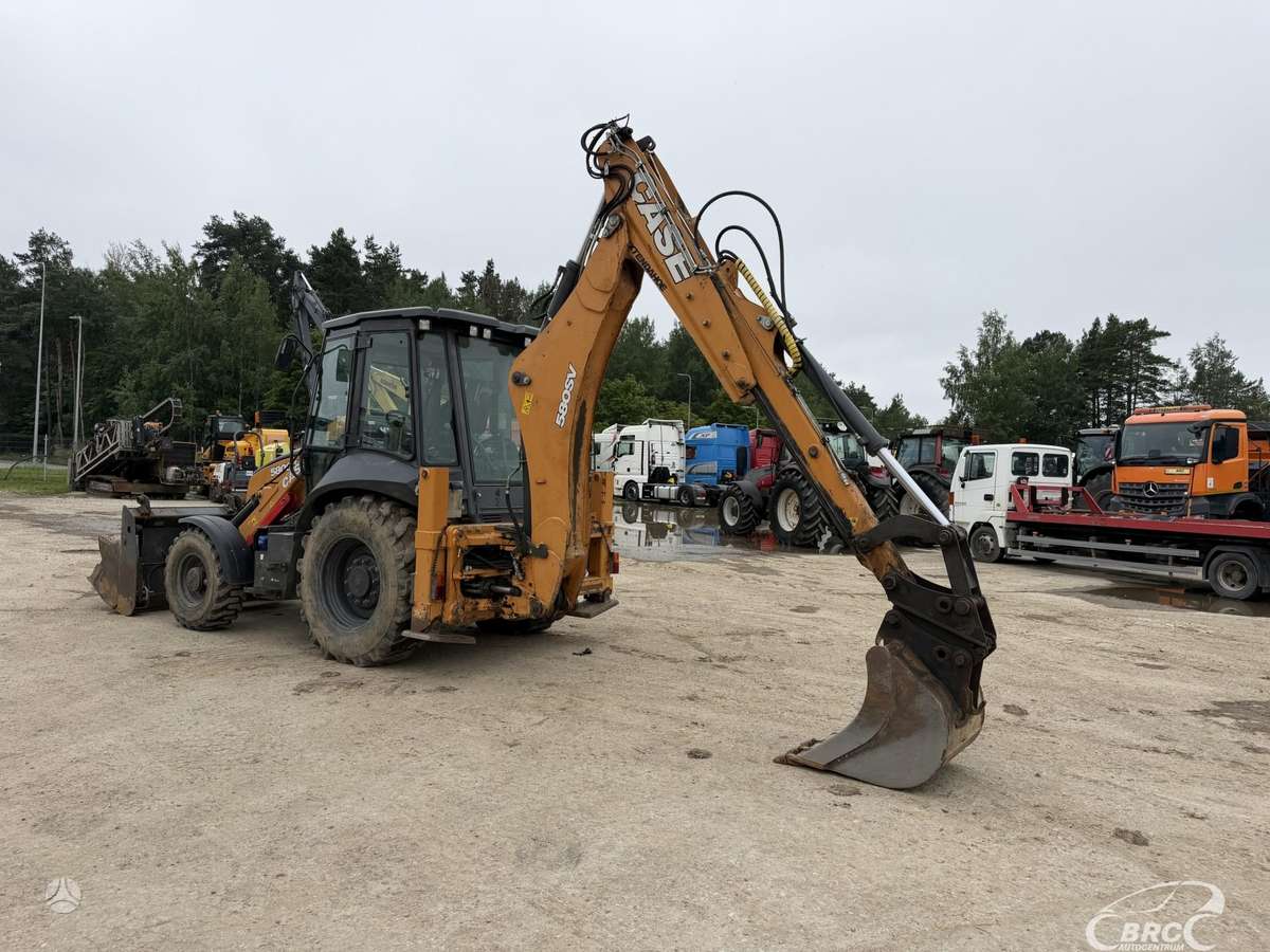 Case 580SV EXTENDAHOE /4-in-1 kau.., excavator loader