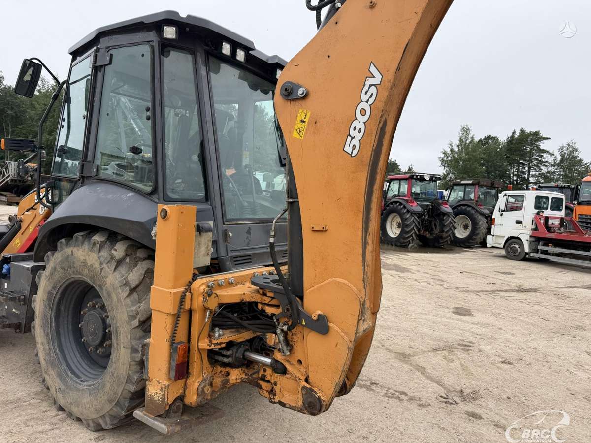 Case 580SV EXTENDAHOE /4-in-1 kau.., excavator loader