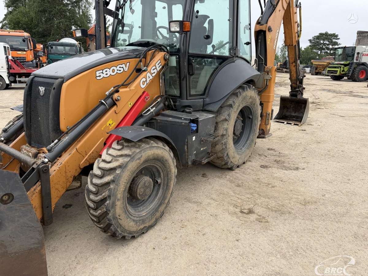 Case 580SV EXTENDAHOE /4-in-1 kau.., excavator loader