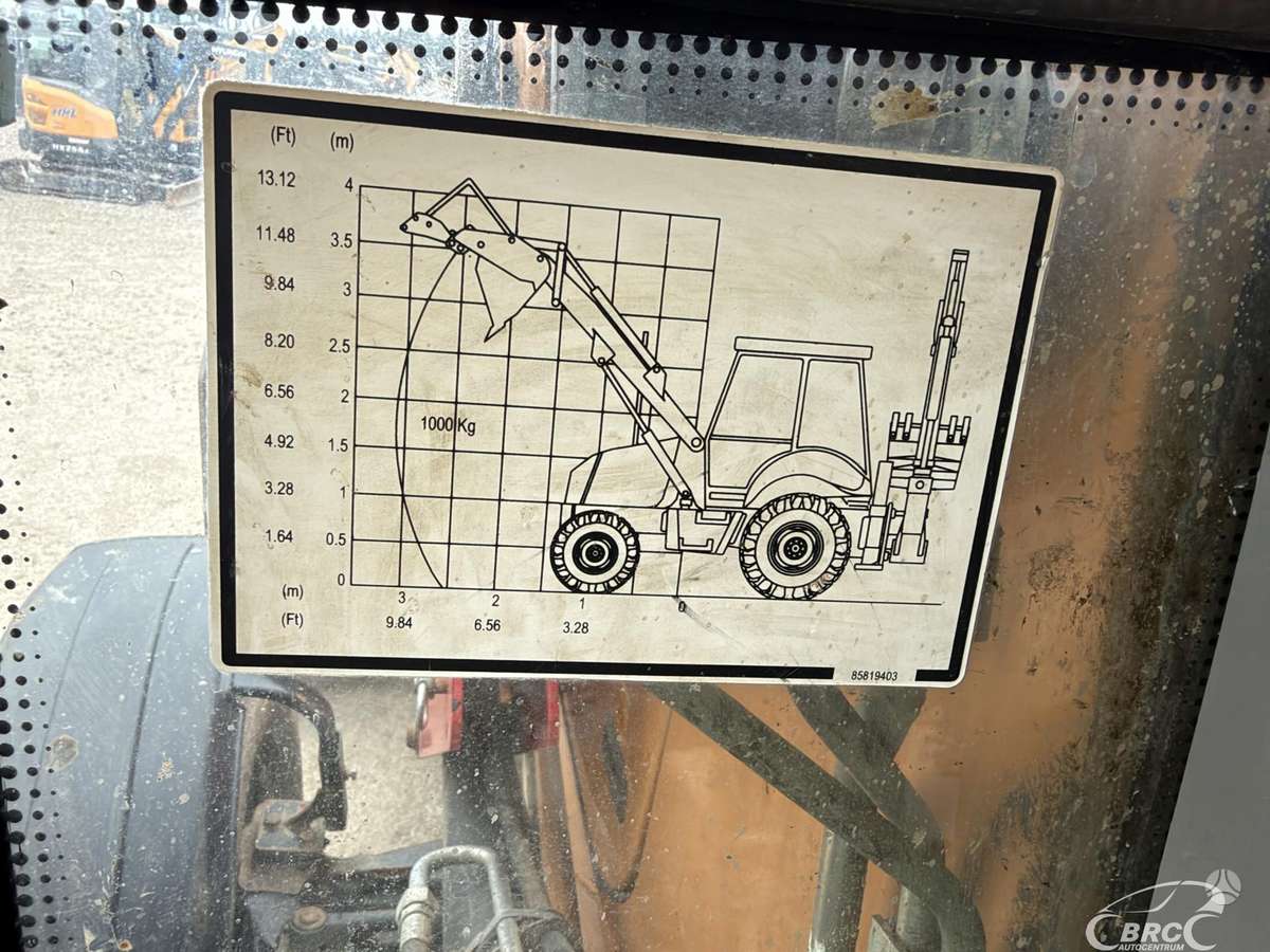 Case 580SV EXTENDAHOE /4-in-1 kau.., excavator loader