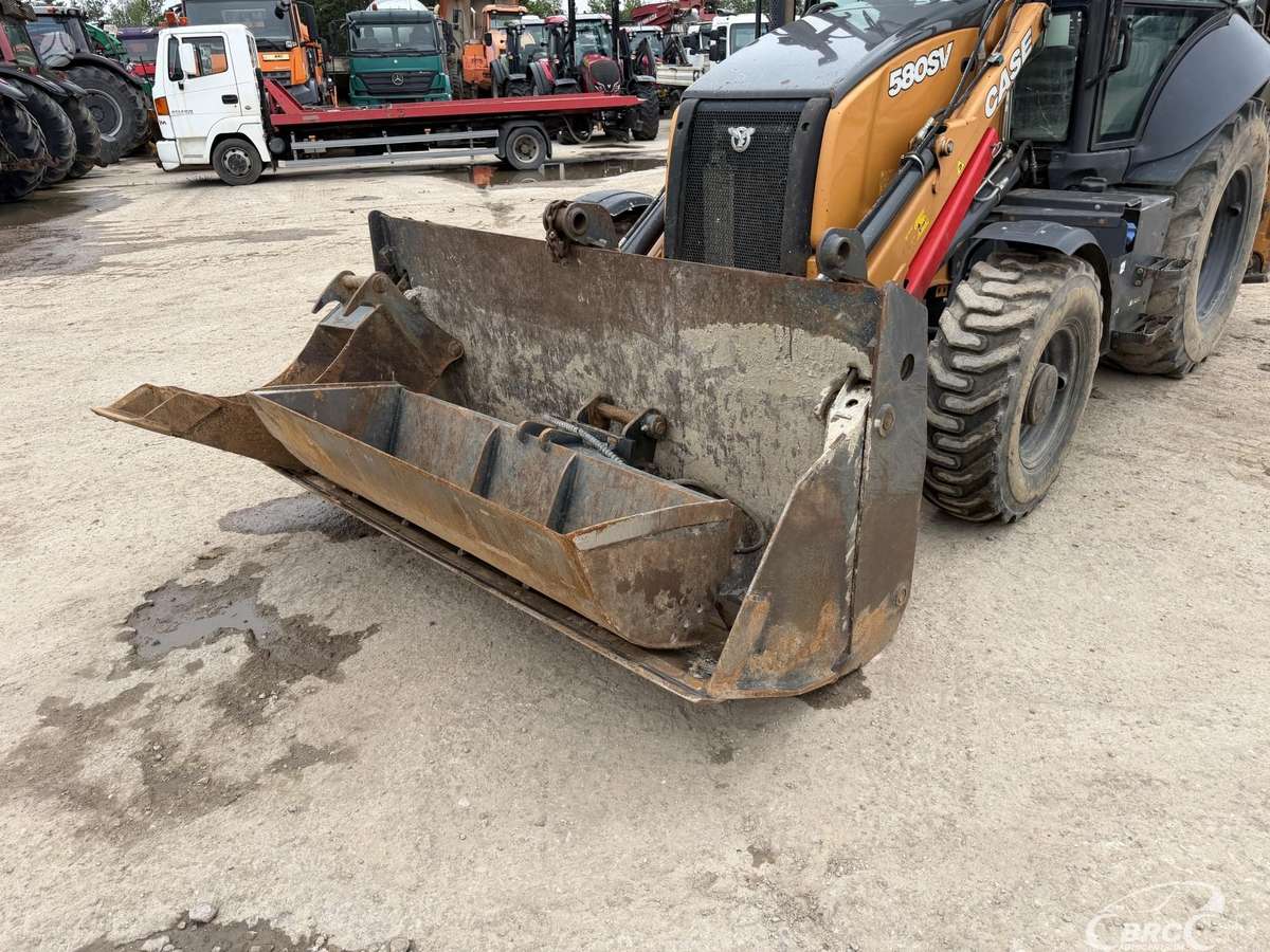 Case 580SV EXTENDAHOE /4-in-1 kau.., excavator loader