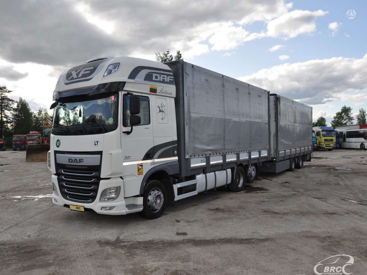 DAF XF 460 FAR + trailer Krone. .., другое