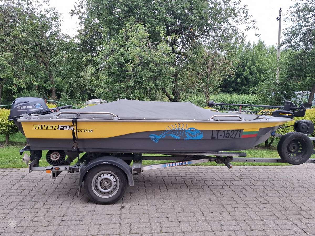Riverfox 405, пластиковые лодки