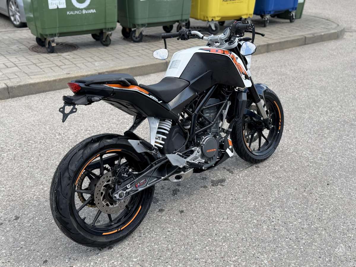 KTM Duke 125cc, street / classic
