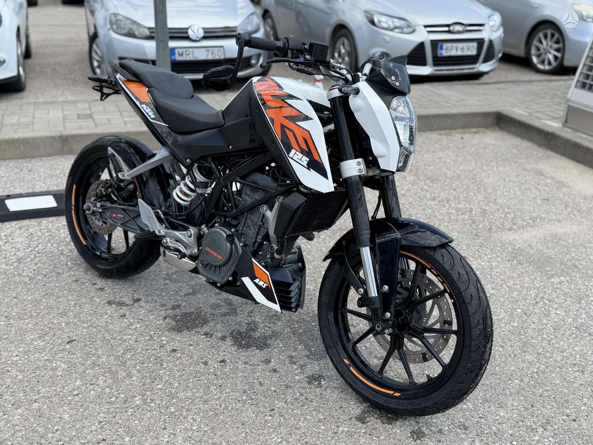 KTM Duke 125cc, street / classic