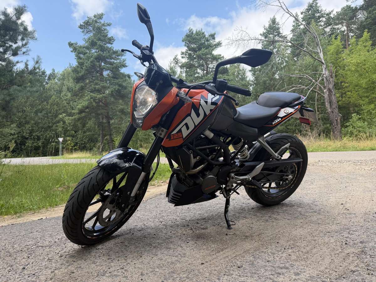 KTM Duke 125cc, street / classic