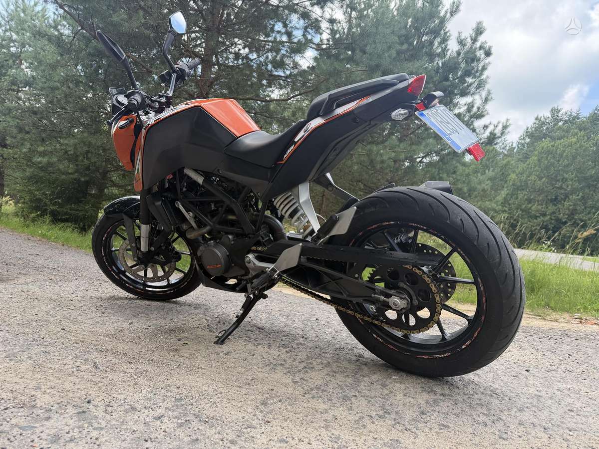 KTM Duke 125cc, street / classic