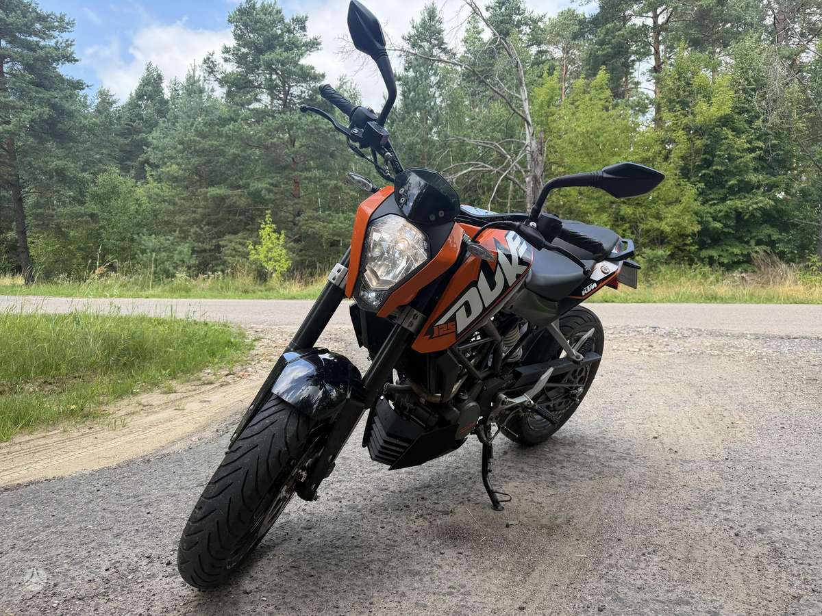KTM Duke 125cc, street / classic