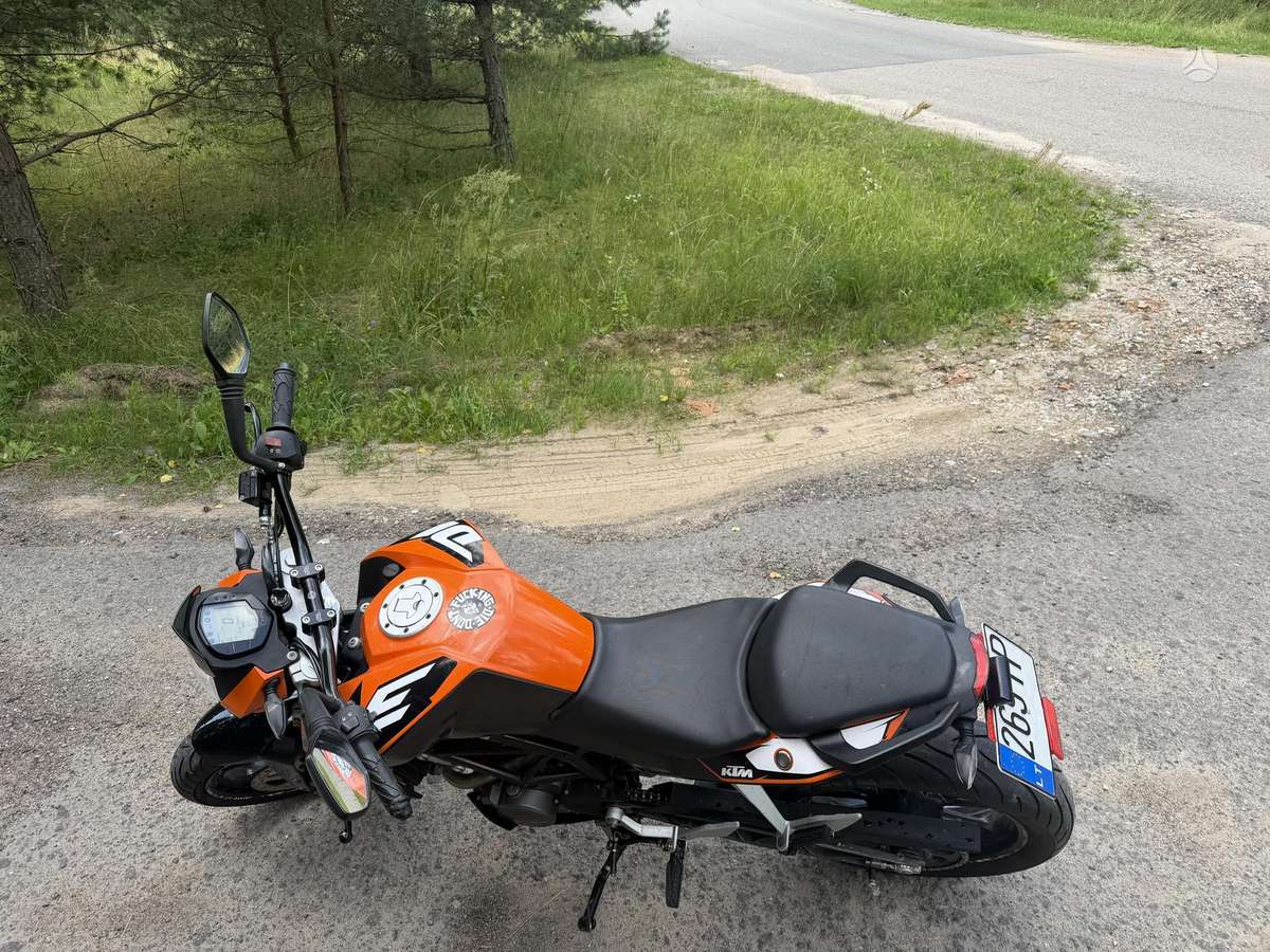 KTM Duke 125cc, street / classic