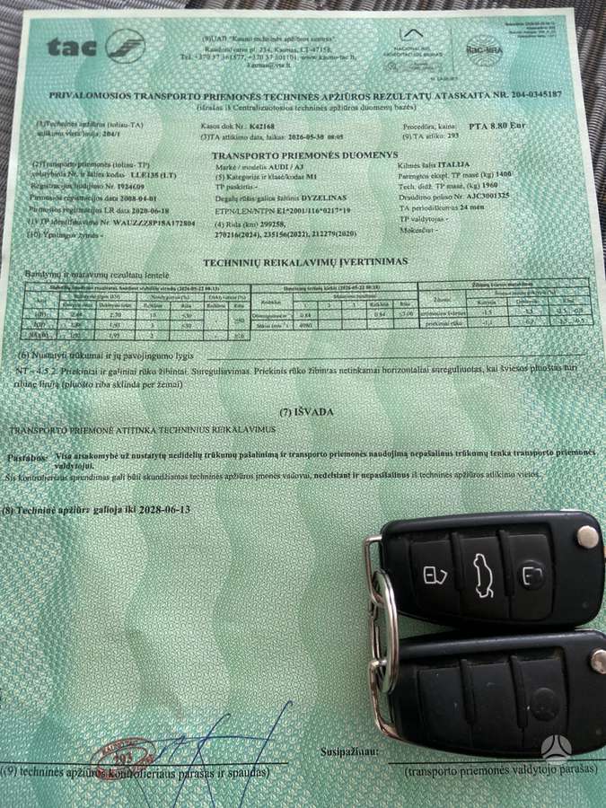 Audi A3, 2.0 l., Хэтчбек