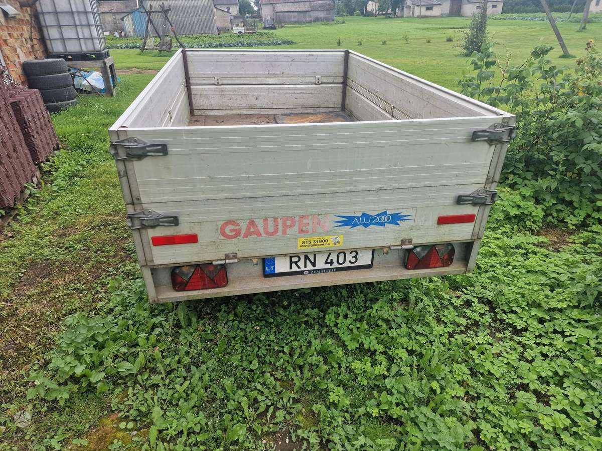 Gaupen, automašīnas piekabes