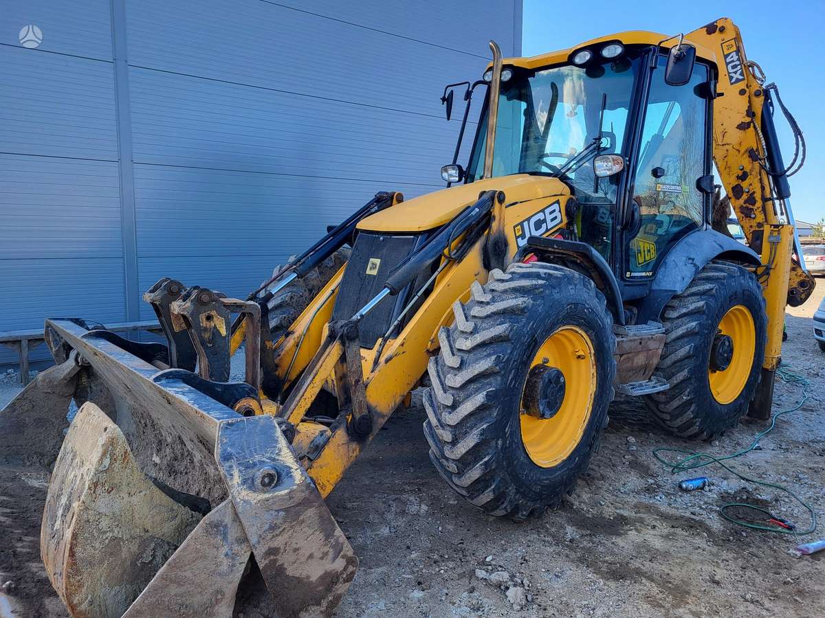 JCB 4cx, ekskavatoriniai krautuvai