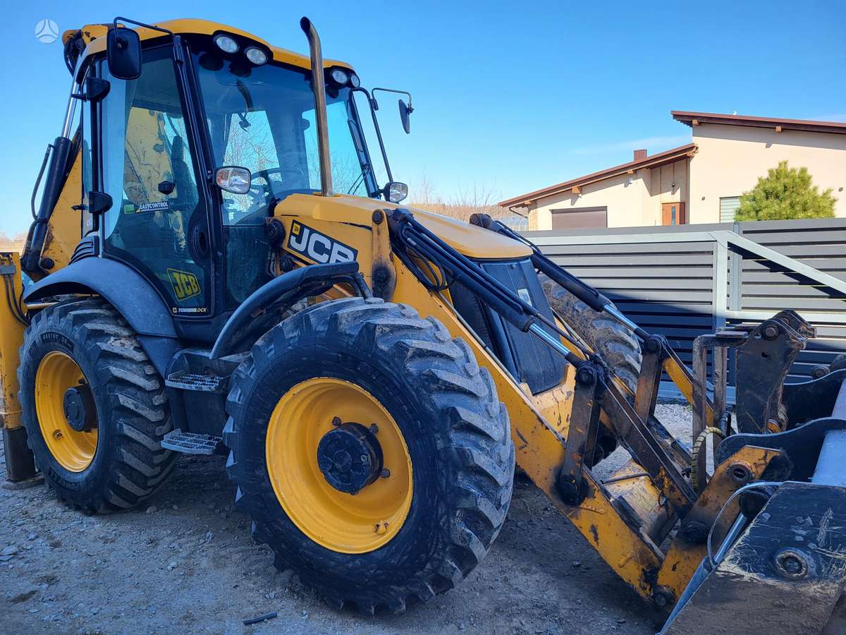 JCB 4cx, экскаваторные погрузчики