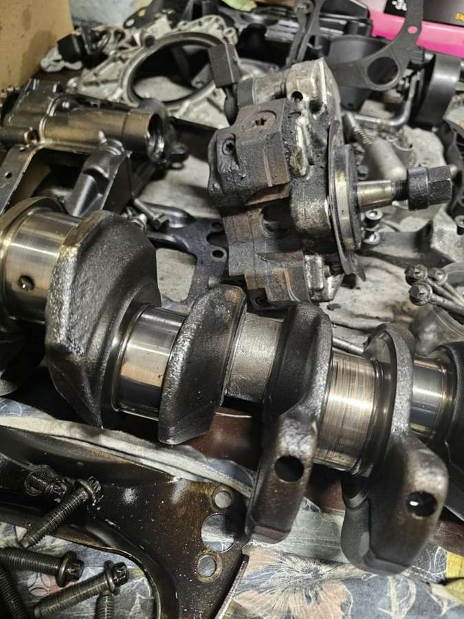 BMW 640, N57D30B, детали двигателя