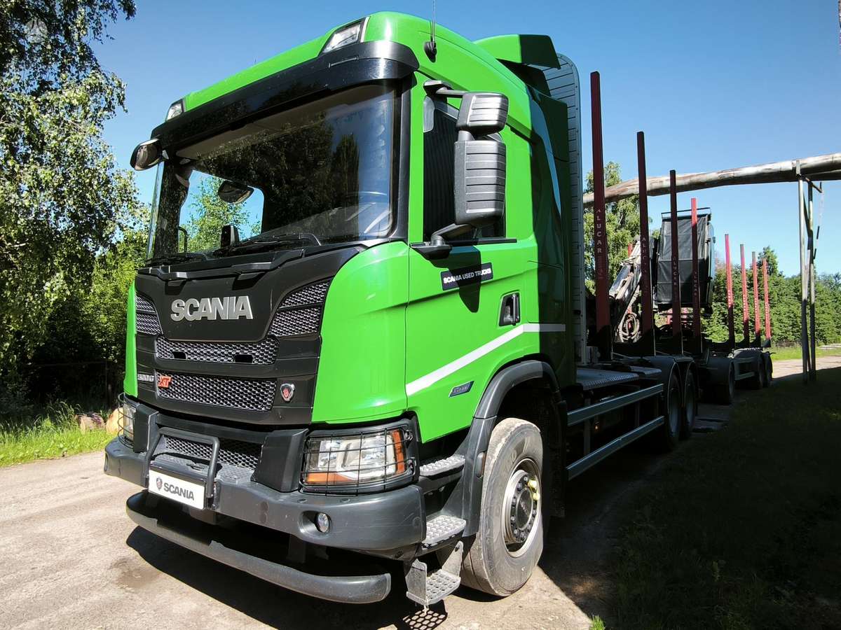 Scania G500 B6x4HA, лесовозы