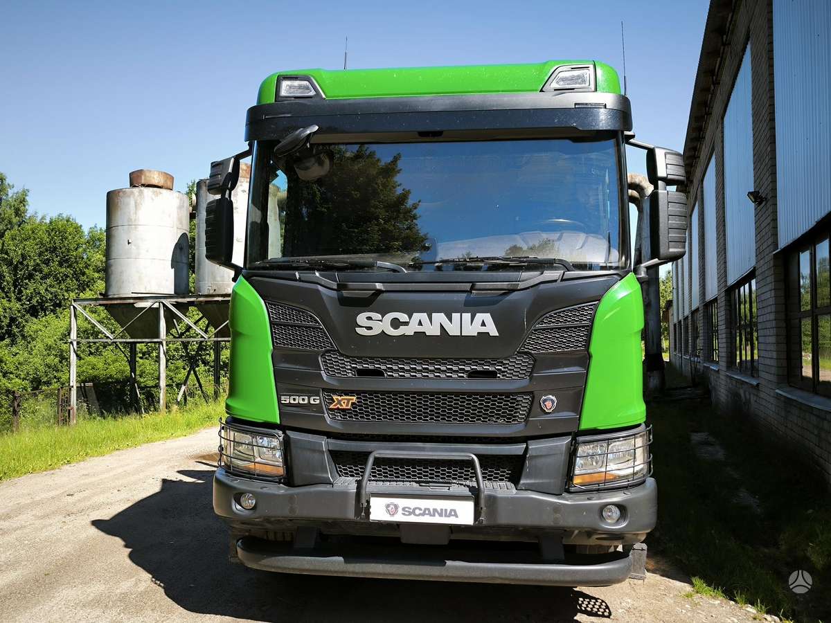 Scania G500 B6x4HA, лесовозы