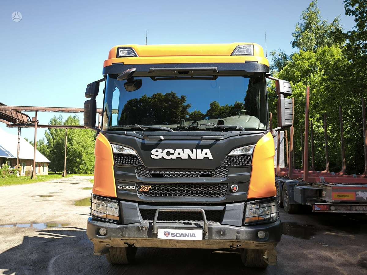 Scania G 500 B6x4HA, timber trucks