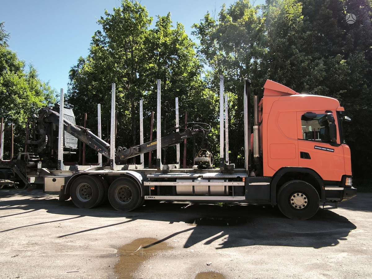 Scania G 500 B6x4HA, timber trucks
