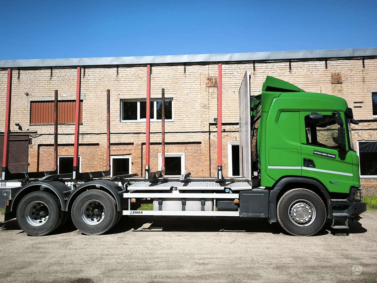 Scania G 500 B6x2NA, лесовозы