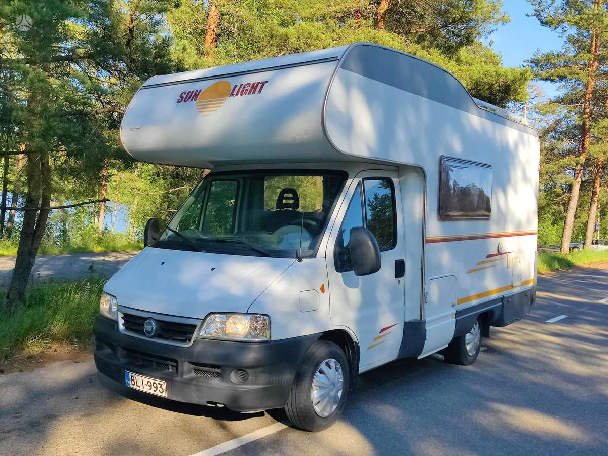 Fiat Ducato Dethleffs, туристическиe автомобили