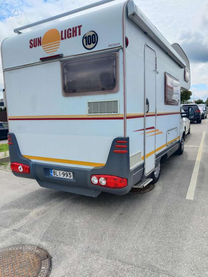 Fiat Ducato Dethleffs, туристическиe автомобили