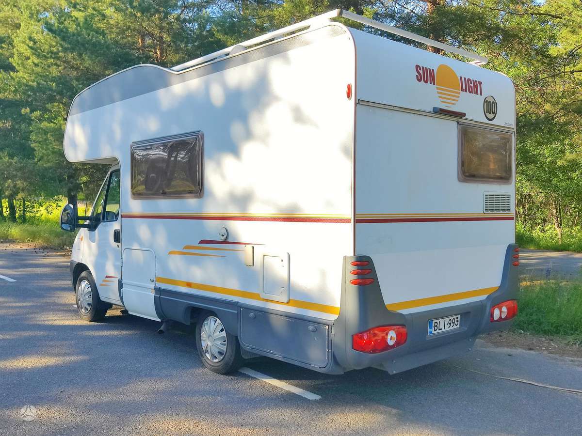 Fiat Ducato Dethleffs, туристическиe автомобили