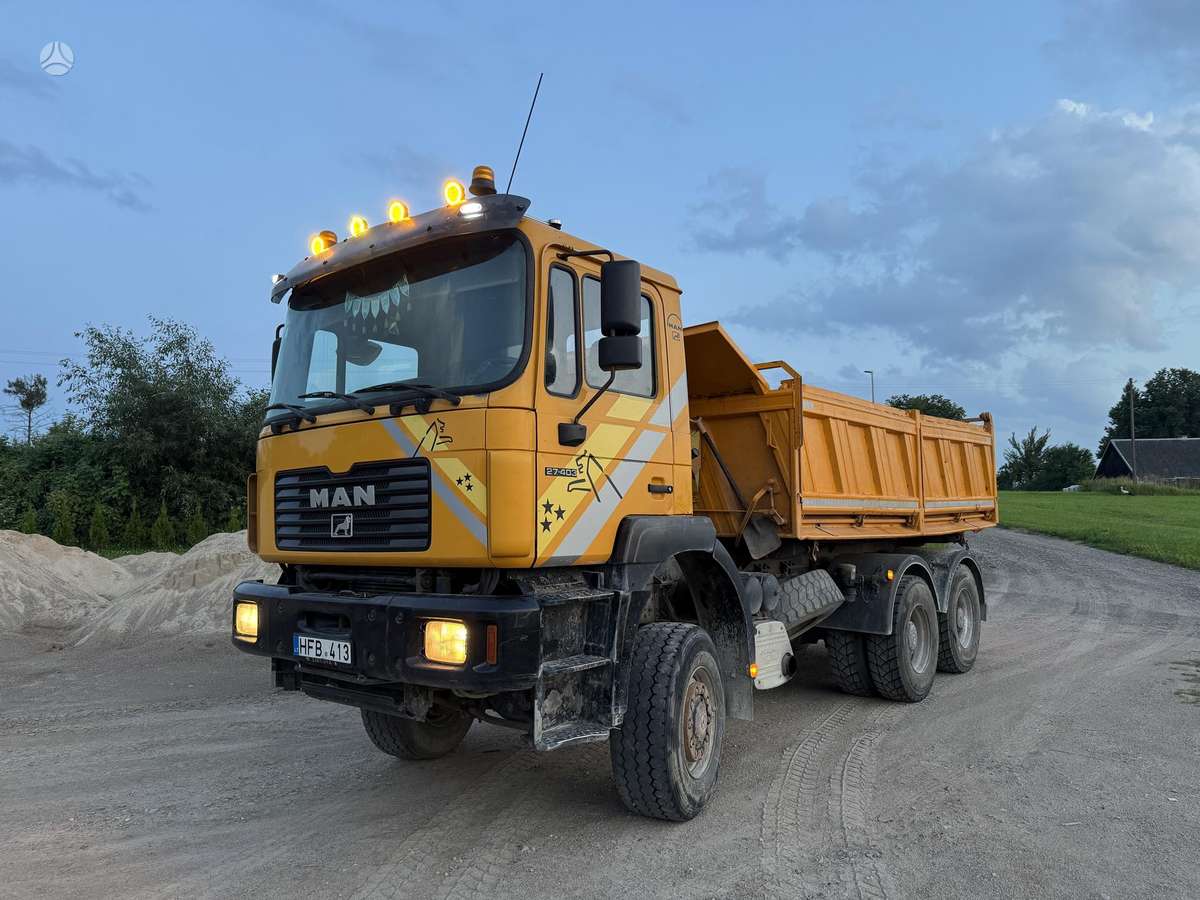 MAN 27-403 F 2000, dumpers / tippers