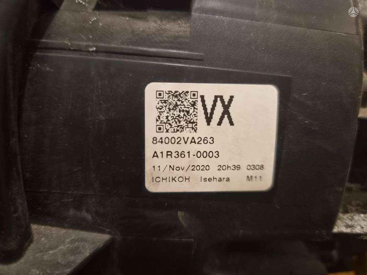 Subaru Impreza WRX kėbulo dalys