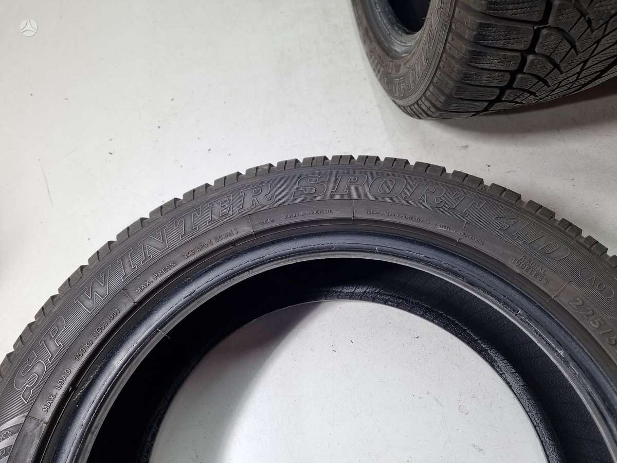 Dunlop 6mm, universalios 225/50 R17