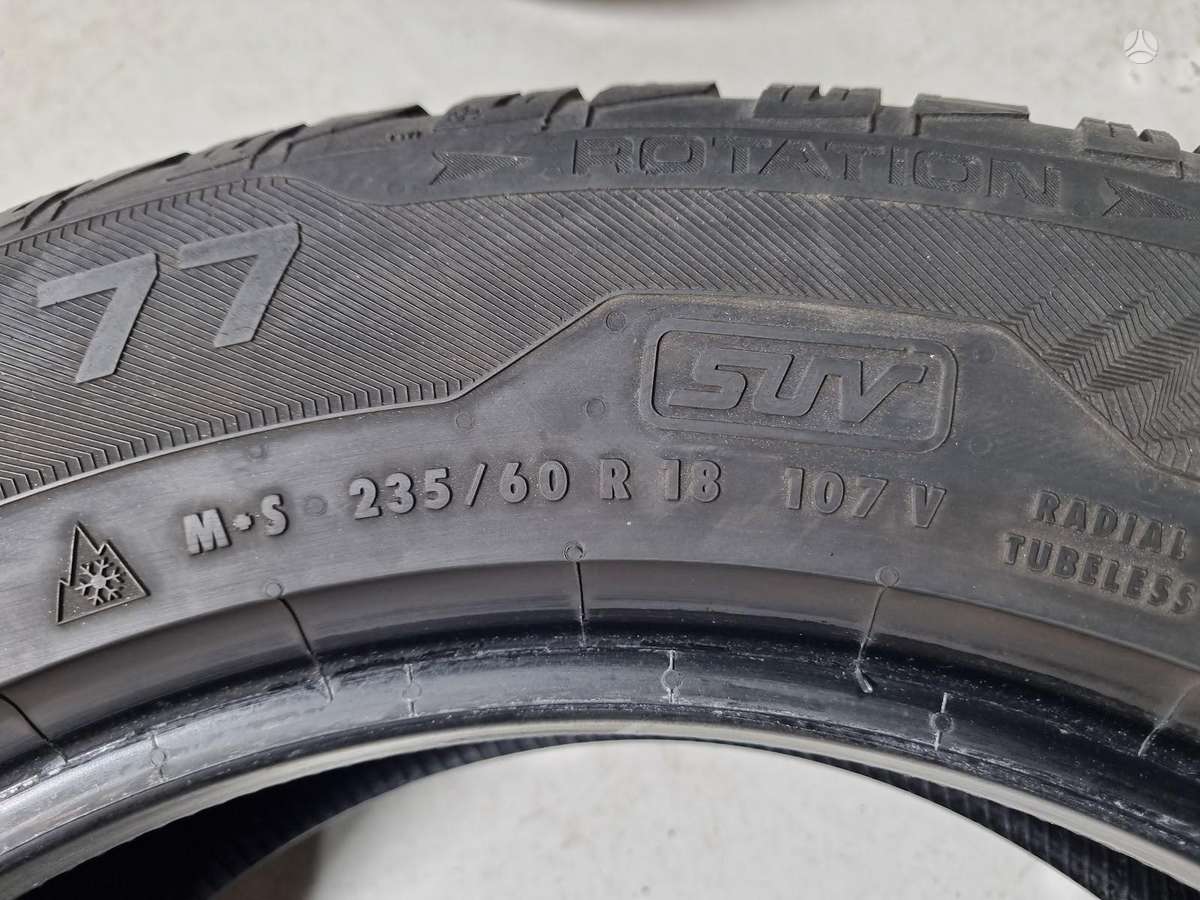 Uniroyal 4-5mm, universalios 235/60 R18