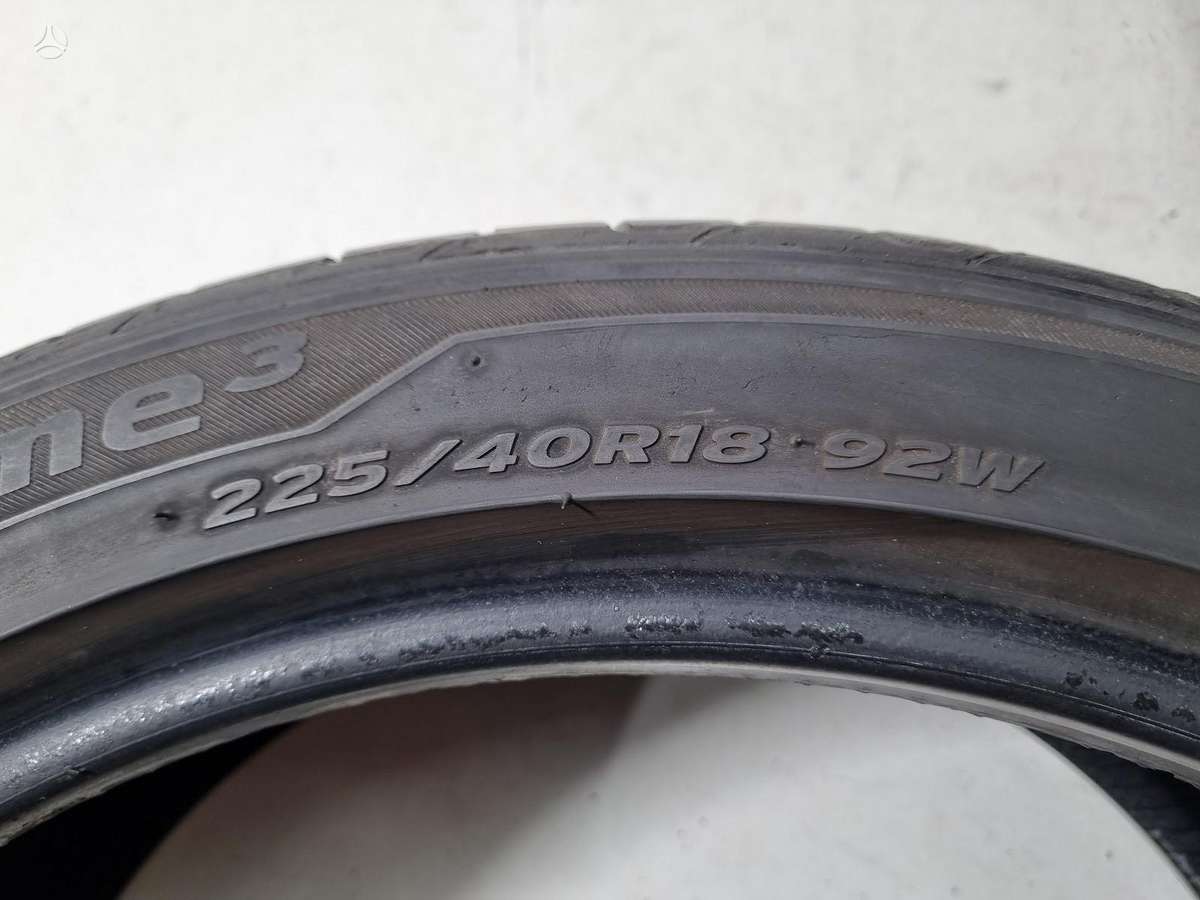 Hankook 5-6mm, летние 225/40 R18