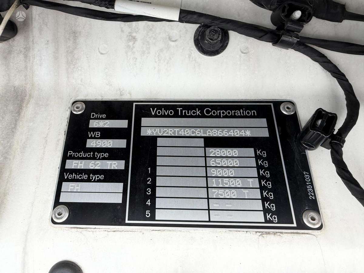 Volvo FH500, container trucks