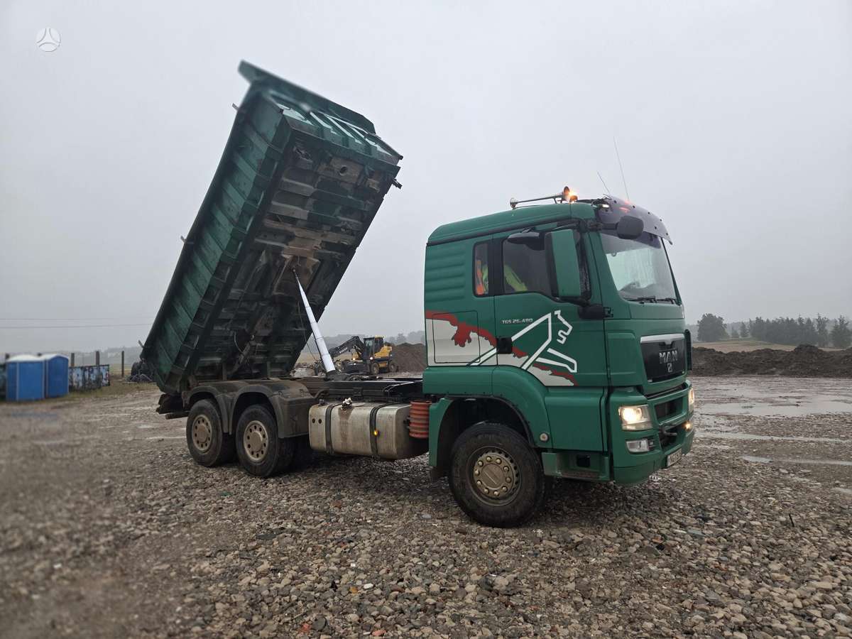 MAN TGX 480 Eura 5, dumpers / tippers